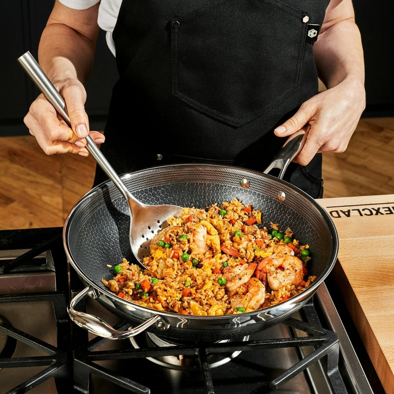 The Best Paella with HexPro Wok